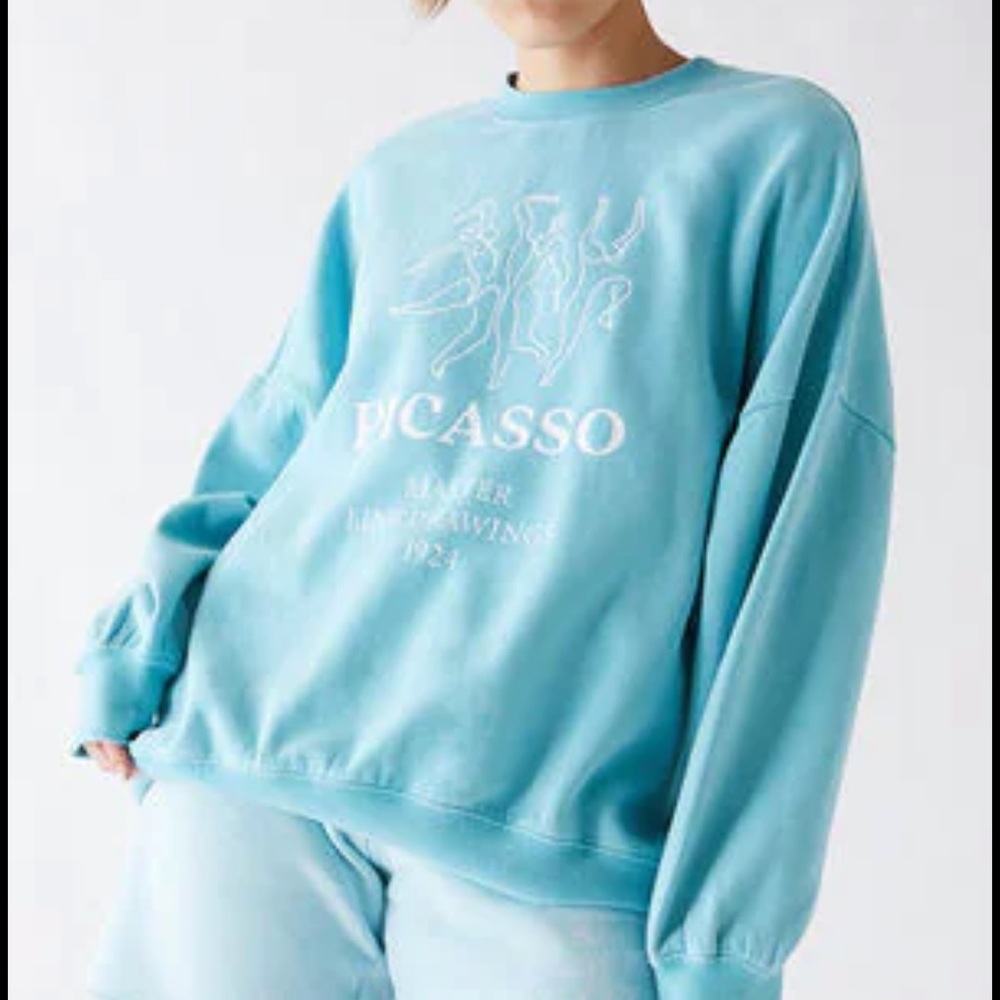 Pacsun Ex Boyfriend Picasso Sweatshirt